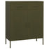 Lady Jillian -  Storage Cabinet Olive Green 80x35x101,5 cm Steel - Model 2